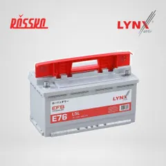 E76 LYNXauto Аккумулятор EFB L5L 100 Ah 900 A с прямыми клеммами размером 353x175x190
