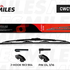 CWC15AC Miles Щётка с/о 375мм каркасная с мультиадаптером