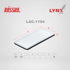 LAC-1104 LYNXauto Салонный фильтр стандартного типа