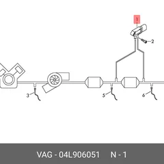 04L 906 051 VAG Датчик