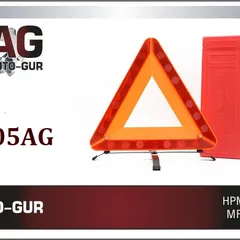 7005AG Auto-GUR Знак аварийной остановки большой в пласт. кор.