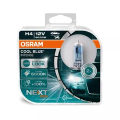 64193CBN-HCB Osram Комплект ламп H4 12V 60/55W P43t COOL BLUE INTENSE нового поколения 5000K 2 шт.