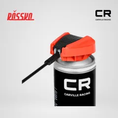 G7400724 Carville Racing Смазка CR адгезионная синтетическая, аэрозоль, распылитель 2 в 1, 400 ml