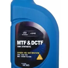 04300-KX1B0 Hyundai/Kia Синтетическое трансмиссионное масло 70W MTF DCTF SAE GL-4, 1 литр