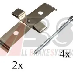 1694Q ABS Комплектующие, колодки дискового тормоза