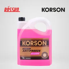 KS20043 KORSON Антифриз концентрат G12 EVO розового цвета 5 литров