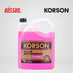 KS20083 KORSON Антифриз готовый раствор G12 EVO -36 градусов Цельсия розовый 5 литров
