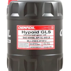 CH8802-20-E CHEMPIOIL 80W-90 Hypoid GLS GL-4/GL-5 LS/MT-1 20л (мин. транс. масло)