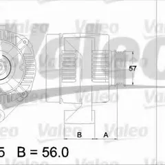 436678 Valeo Генератор