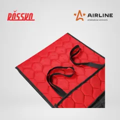 ACS-F-04 AIRLINE Накидки Алькантара, передние (2 шт.), красные