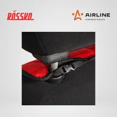 ACS-F-04 AIRLINE Накидки Алькантара, передние (2 шт.), красные