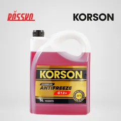 KS20073 KORSON Антифриз готовый раствор G12+ -36°C красный 5 литров