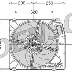 DER01003 Nippon pieces Вентилятор