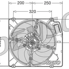 DER01003 Nippon pieces Вентилятор