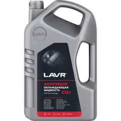 Ln1710 LAVR Охлаждающая жидкость Antifreeze G12+, -40°С до -45°С, 5 кг