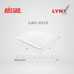 LAC-1015 LYNXauto Салонный фильтр