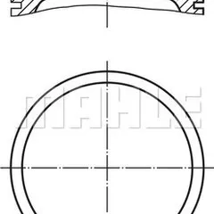 0294401 Mahle Поршень