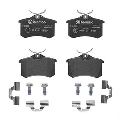 P 85 020 Brembo Колодки тормозные дисковые задние
