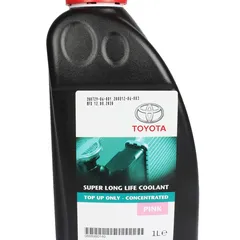 08889-80140 Toyota Антифриз-концентрат Super Long Life Coolant, розовый, 1 л