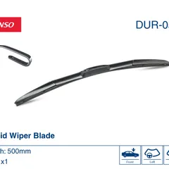 DUR-050R Denso Щетка стеклоочистителя гибридная с универсальным адаптером, 500 мм