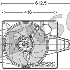DER01004 Nippon pieces Вентилятор