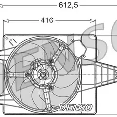 DER01004 Nippon pieces Вентилятор
