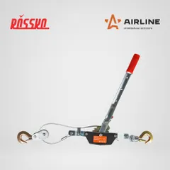 AMWL002 AIRLINE Лебедка ручная рычажная с двойным храповым механизмом 2 т, 2,2 м