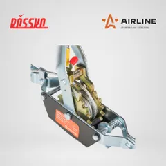 AMWL002 AIRLINE Лебедка ручная рычажная с двойным храповым механизмом 2 т, 2,2 м