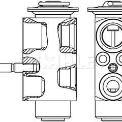 AVE 113 000P Mahle Расширительный клапан и дроссельная трубка