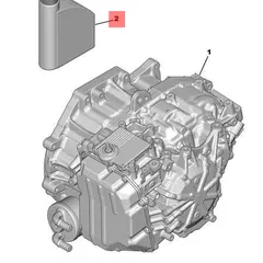 9734.R7 Citroen/Peugeot Масло трансмиссионное для АКПП AM6-2 AT6 9л