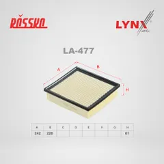 LA-477 LYNXauto Воздушный фильтр