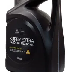 05100-00410 Hyundai/Kia Полусинтетическое моторное масло 5W-30 Super Extra Gasoline API SL CF-3, ILSAC GF-3, 4 литра