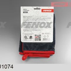 FAU1074 Fenox Салфетка из микрофибры, 40*40см, серый