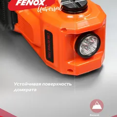 FAM2002 Fenox Домкрат электрогидравлический с функцией компрессора и фонарем, в кейсе , 5 т