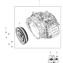 68171866AB Chrysler Масло трансмиссионное MOPAR SP-IV M ATF 0,946л