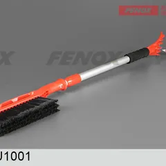 FAU1001 Fenox Щетка автомобильная от снега и льда, телескопическая, мягкая щетина, скребок