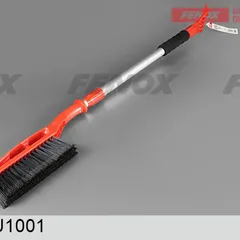 FAU1001 Fenox Щетка автомобильная от снега и льда, телескопическая, мягкая щетина, скребок
