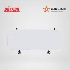 AFC-A-05 AIRLINE Накидка из искусственного меха, белая с коротким ворсом, на заднее сидение, 1 шт.
