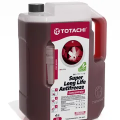 44405 Totachi Антифриз-концентрат SUPER LLA, красный, 4 л