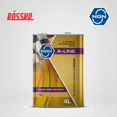 V182575156 NGN Синтетическое автомобильное трансмиссионное масло CVTF TC A-Line 4л