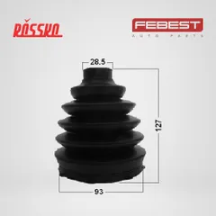 2717P-XC90F1 Febest Пыльник внешнего ШРУСа комплект PVC