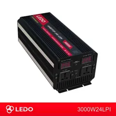 3000W24LPI LEDO Инвертор 24V-220V 3000W Premium