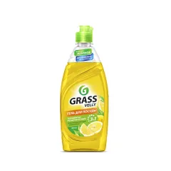 125426 Grass Средство для мытья посуды серии Velly лимон (флакон 500 мл)