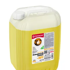 43810 Totachi Антифриз, готовый раствор ELC -50°C жёлтый 10л