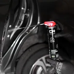 G7400654 Carville Racing Смазка CR литиевая с PTFE, белая, аэрозольная, распылитель 2 в 1, 400 мл