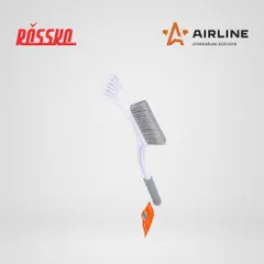 AB-R-02R AIRLINE Щетка от снега и льда с мягкой распушённой щетиной, скребок, 56 см