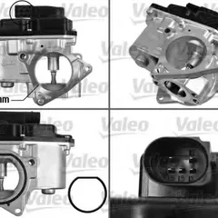 700424 Valeo Клапан возврата ОГ