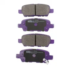PN2466 NIBK Колодки тормозные дисковые передние задние