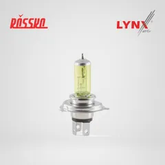 L11400Y LYNXauto Лампа H4 12V 100 80W P43T-38 YELLOW