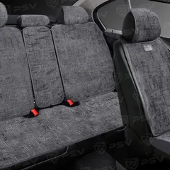 139171 PSV Накидки Decor (Серый), комплект на весь салон, велюр